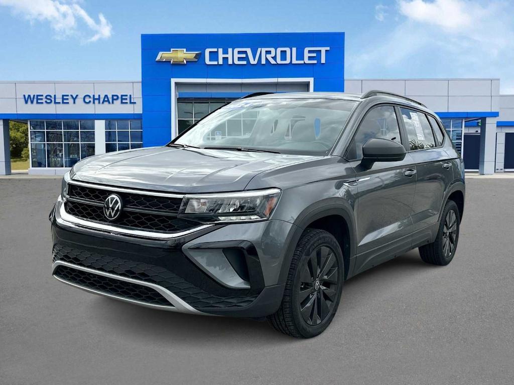 used 2024 Volkswagen Taos car, priced at $16,002