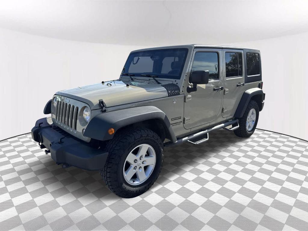 used 2017 Jeep Wrangler Unlimited car, priced at $15,997