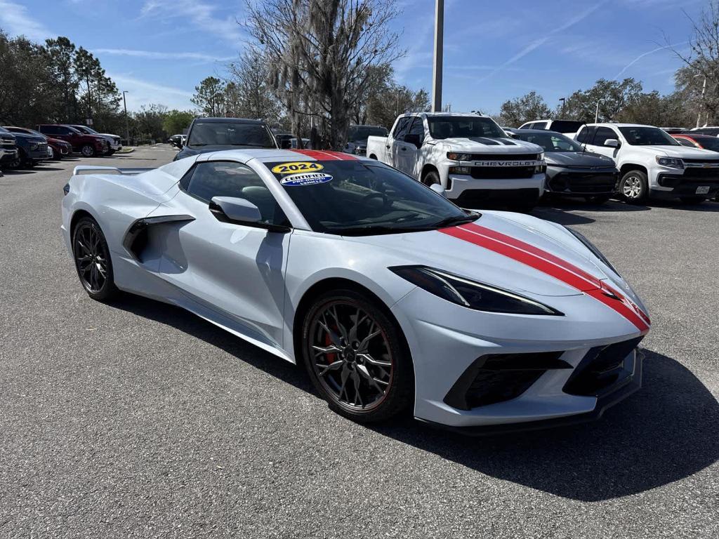 used 2024 Chevrolet Corvette car, priced at $80,400