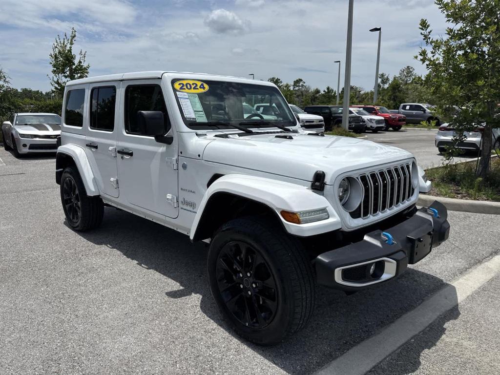 used 2024 Jeep Wrangler 4xe car, priced at $33,597