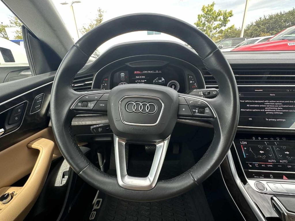 used 2021 Audi Q8 car, priced at $38,997