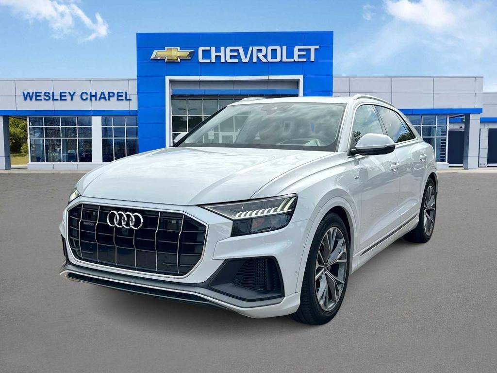 used 2021 Audi Q8 car, priced at $38,997