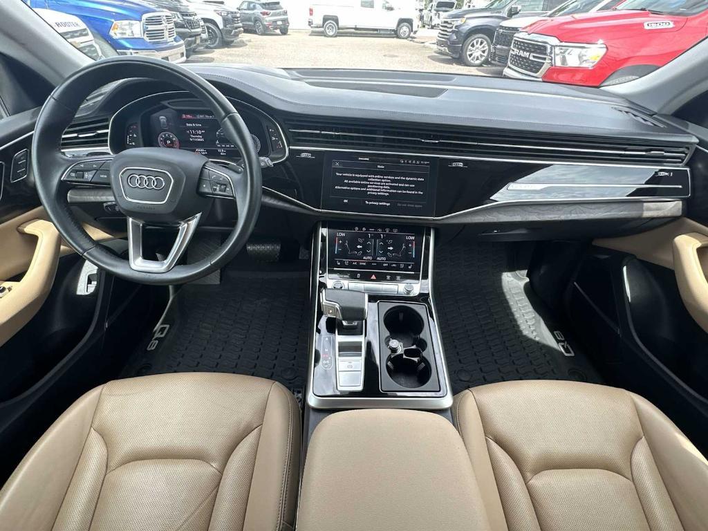 used 2021 Audi Q8 car, priced at $38,997