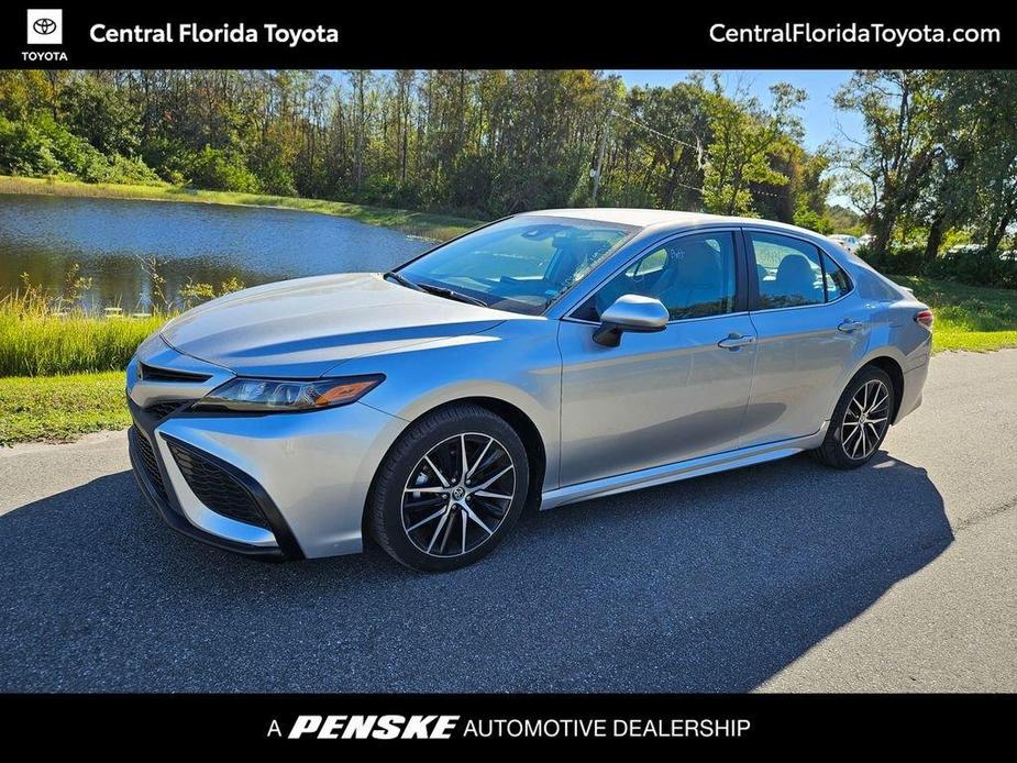 used 2021 Toyota Camry car, priced at $20,977