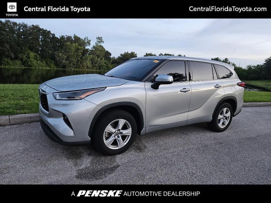 used 2021 Toyota Highlander car, priced at $24,477