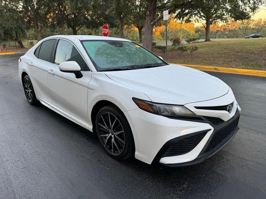 used 2021 Toyota Camry car, priced at $20,977