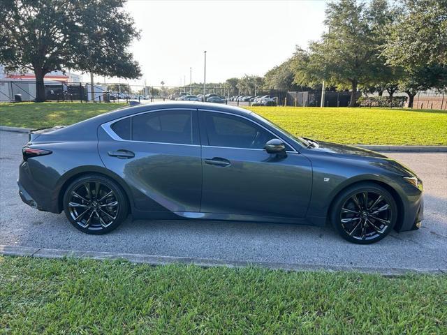 used 2021 Lexus IS 350 car, priced at $35,937