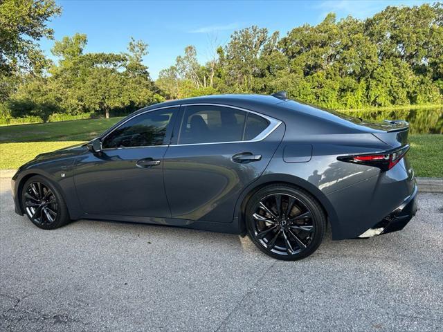 used 2021 Lexus IS 350 car, priced at $35,937
