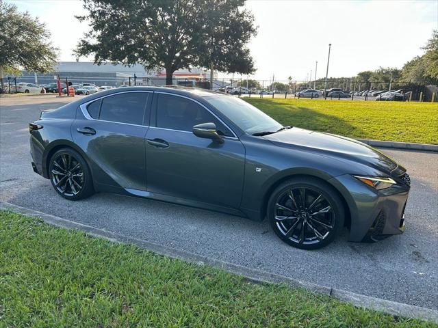 used 2021 Lexus IS 350 car, priced at $35,937