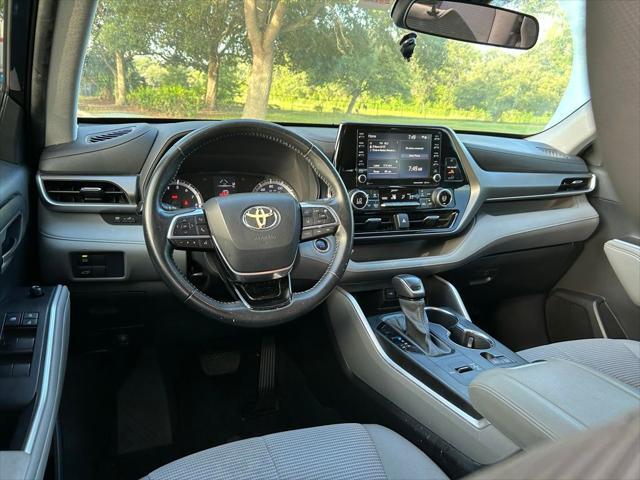 used 2021 Toyota Highlander car, priced at $25,977