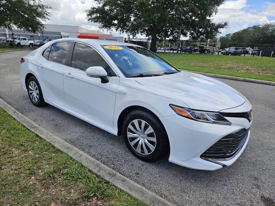 used 2019 Toyota Camry Hybrid car, priced at $20,499