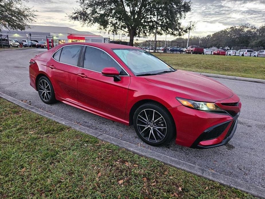 used 2021 Toyota Camry car, priced at $20,977