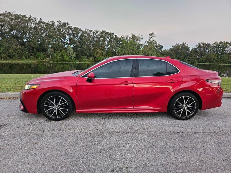 used 2021 Toyota Camry car, priced at $20,977