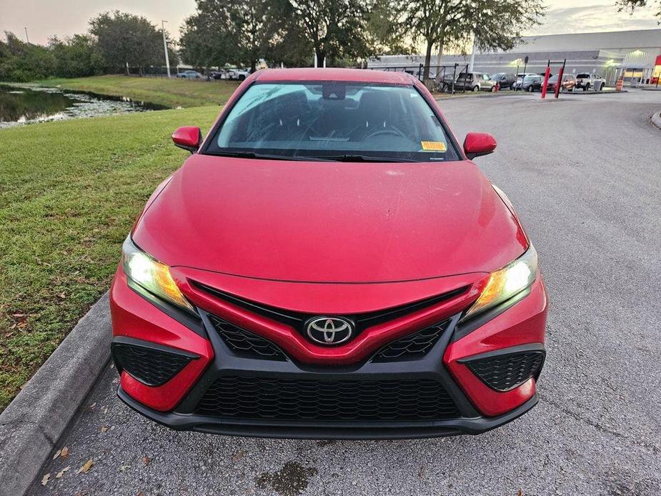 used 2021 Toyota Camry car, priced at $20,977