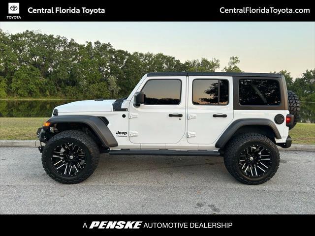 used 2021 Jeep Wrangler Unlimited car, priced at $28,477