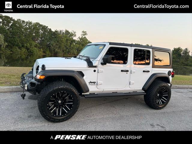 used 2021 Jeep Wrangler Unlimited car, priced at $30,977