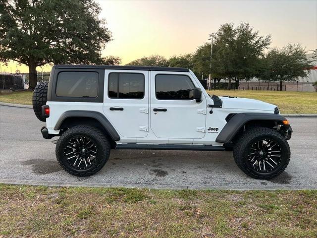 used 2021 Jeep Wrangler Unlimited car, priced at $29,477