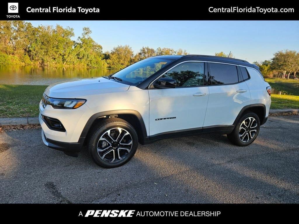 used 2022 Jeep Compass car, priced at $22,977