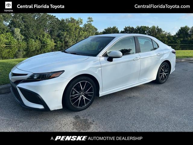 used 2021 Toyota Camry car, priced at $20,977
