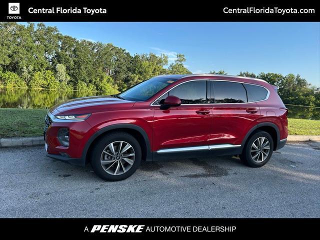 used 2020 Hyundai Santa Fe car, priced at $18,477