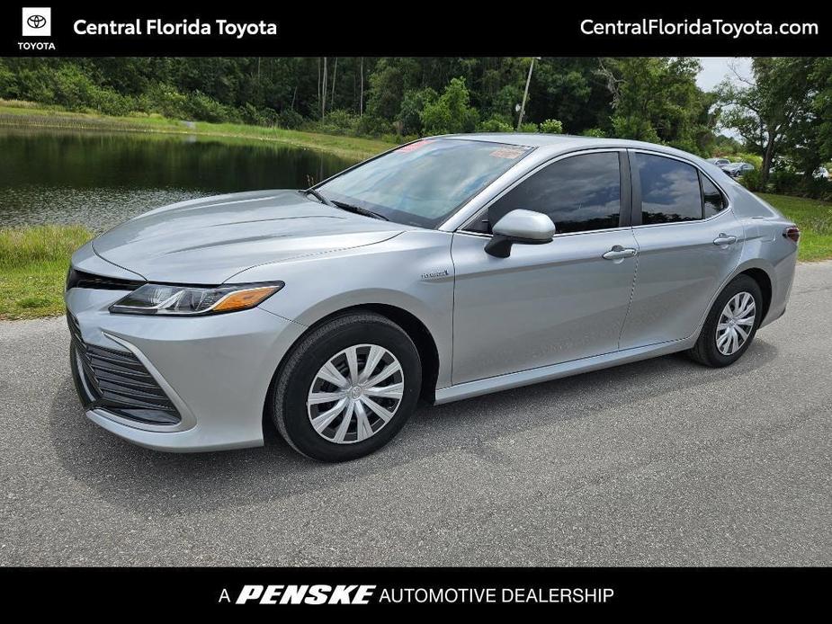 used 2021 Toyota Camry Hybrid car, priced at $23,977
