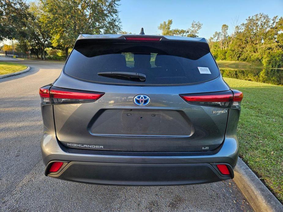 used 2022 Toyota Highlander Hybrid car, priced at $32,977