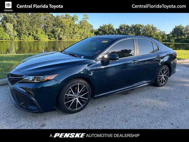 used 2021 Toyota Camry car, priced at $22,437