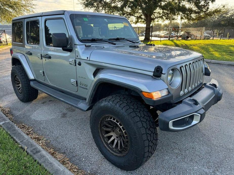 used 2020 Jeep Wrangler Unlimited car, priced at $26,477