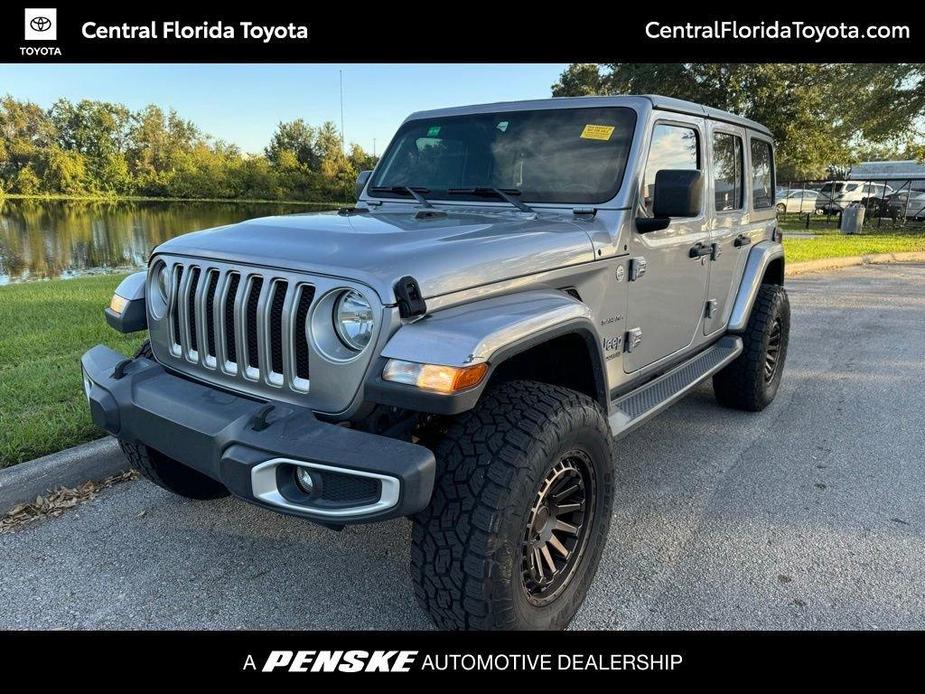 used 2020 Jeep Wrangler Unlimited car, priced at $26,477