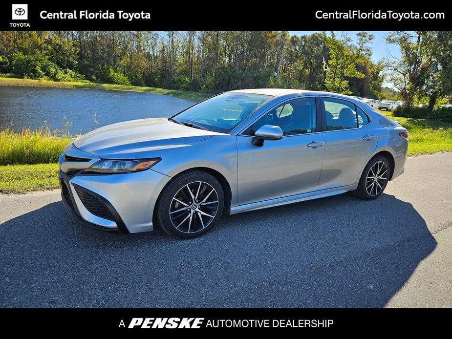 used 2021 Toyota Camry car, priced at $20,977