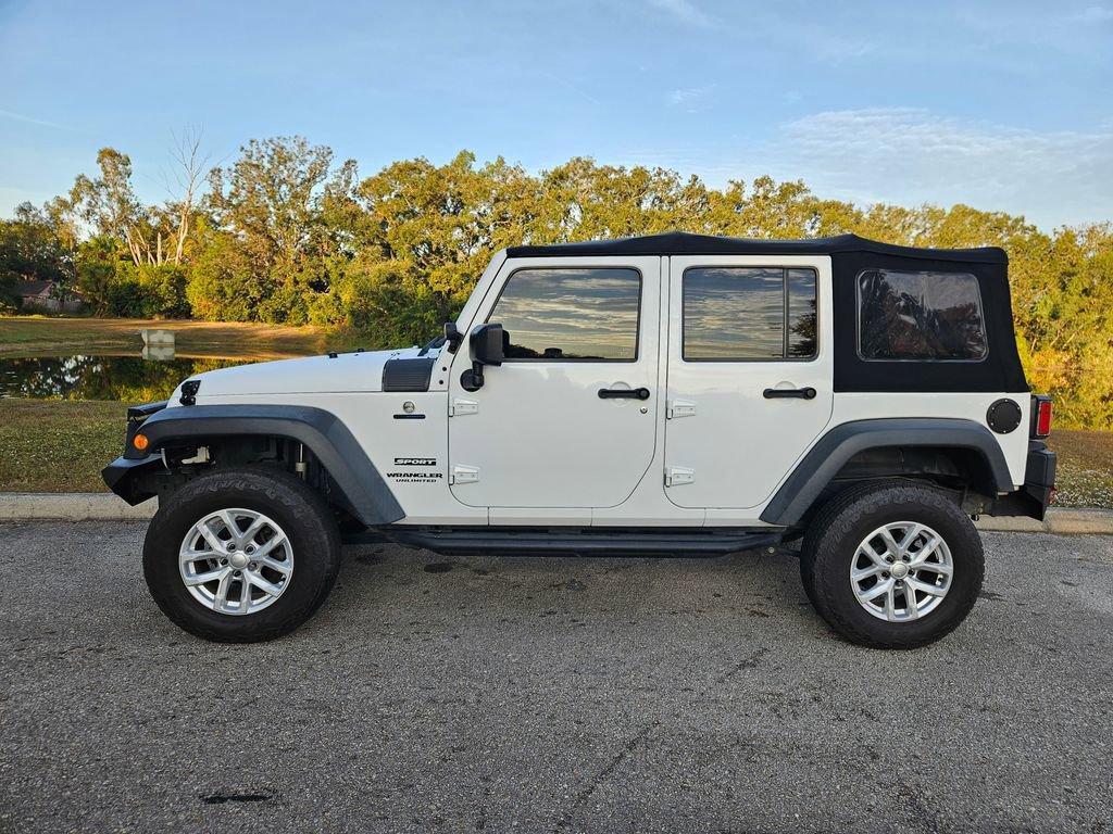 used 2017 Jeep Wrangler Unlimited car, priced at $20,477