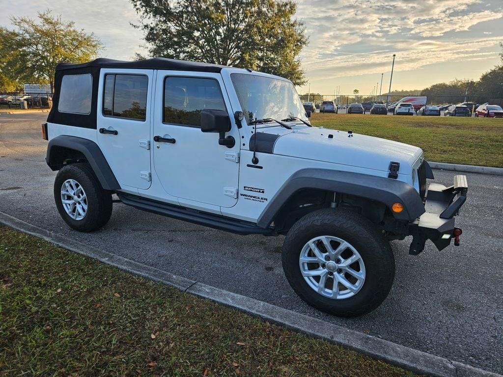 used 2017 Jeep Wrangler Unlimited car, priced at $20,477