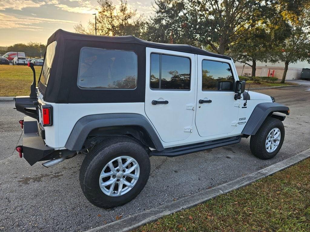 used 2017 Jeep Wrangler Unlimited car, priced at $20,477