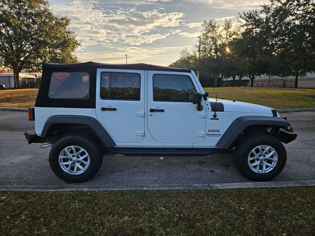 used 2017 Jeep Wrangler Unlimited car, priced at $20,477