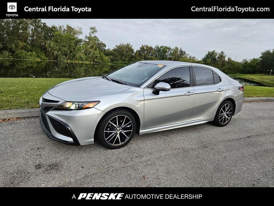 used 2021 Toyota Camry car, priced at $18,797