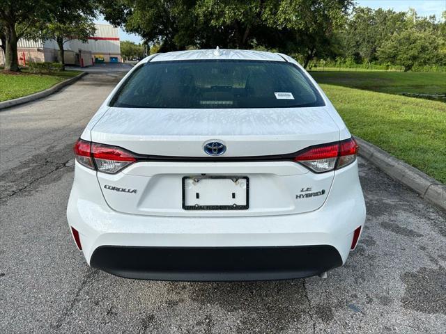 used 2024 Toyota Corolla Hybrid car, priced at $23,977