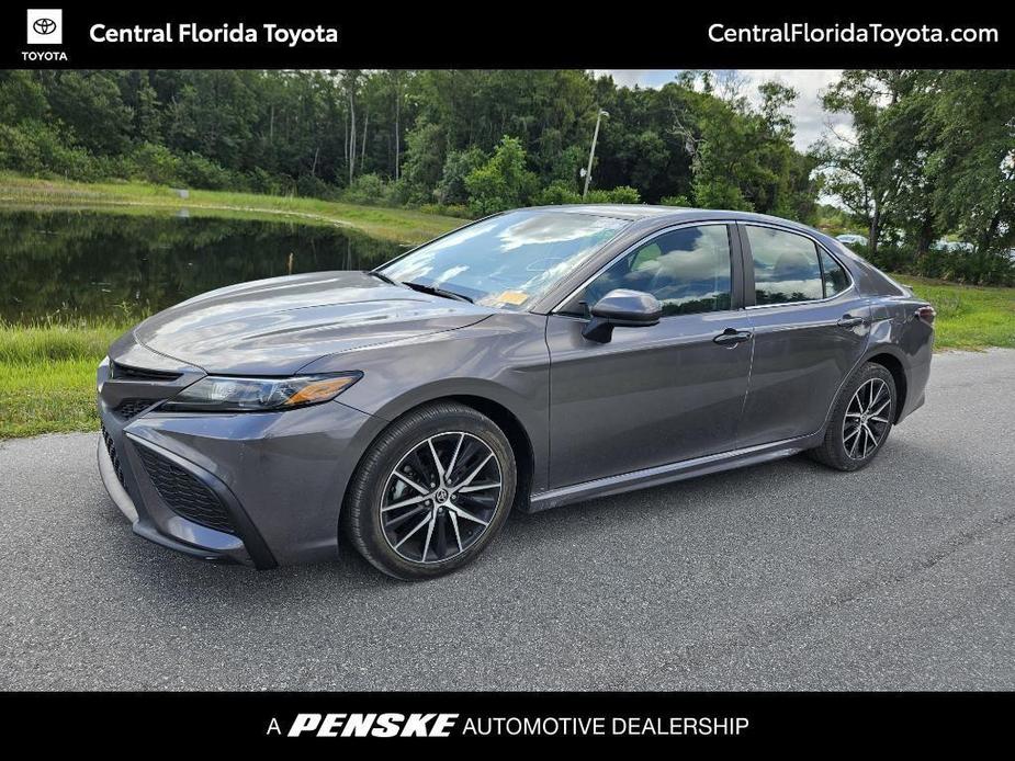 used 2021 Toyota Camry car, priced at $20,977