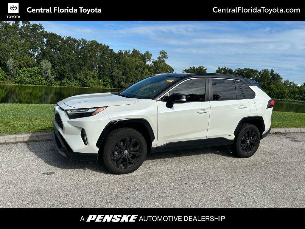 used 2022 Toyota RAV4 Hybrid car, priced at $27,237
