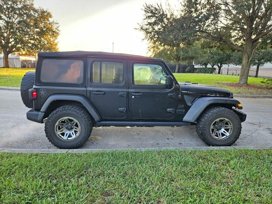 used 2021 Jeep Wrangler Unlimited car, priced at $28,477