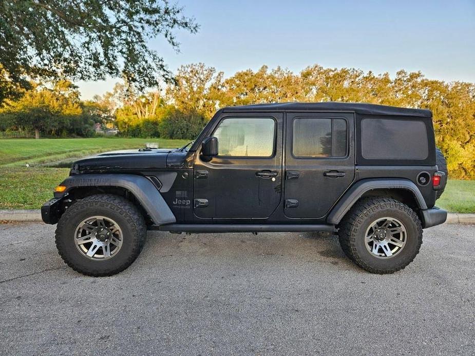 used 2021 Jeep Wrangler Unlimited car, priced at $28,477