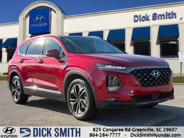 used 2020 Hyundai Santa Fe car, priced at $18,988