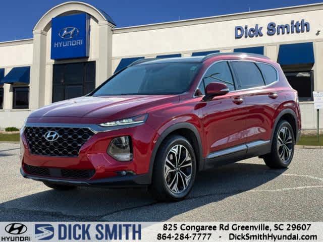 used 2020 Hyundai Santa Fe car, priced at $18,988