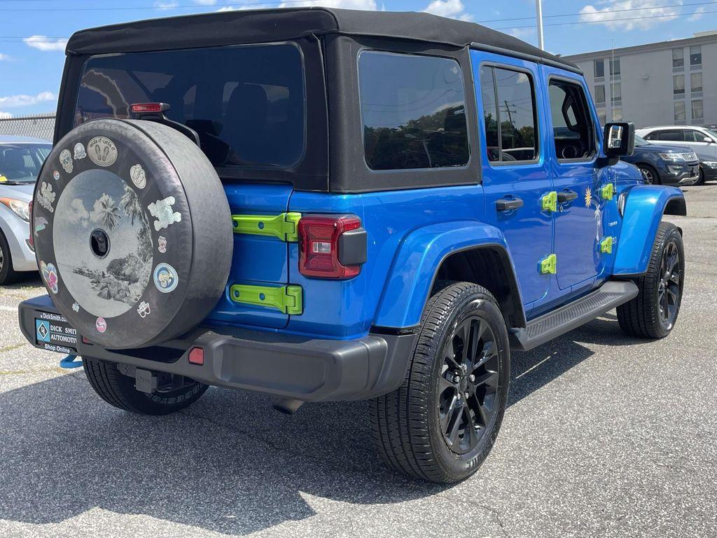 used 2022 Jeep Wrangler Unlimited 4xe car, priced at $31,635