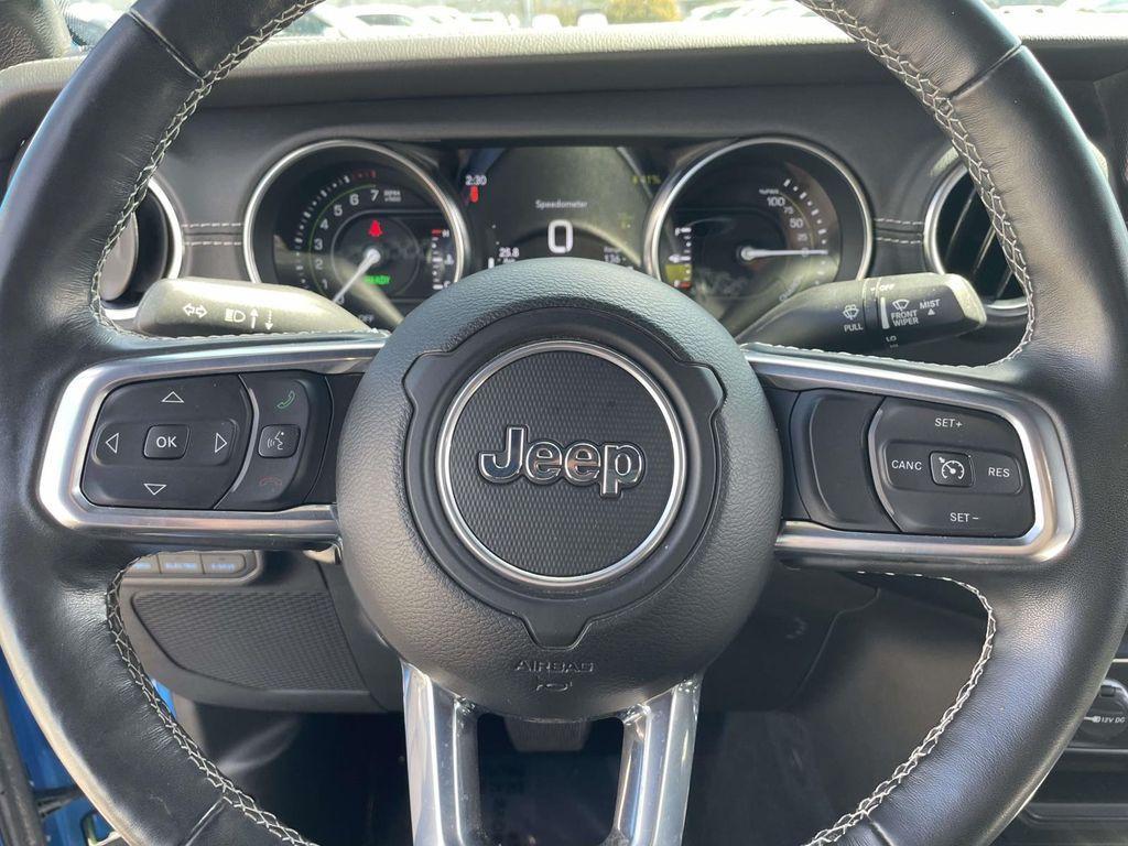 used 2022 Jeep Wrangler Unlimited 4xe car, priced at $31,635