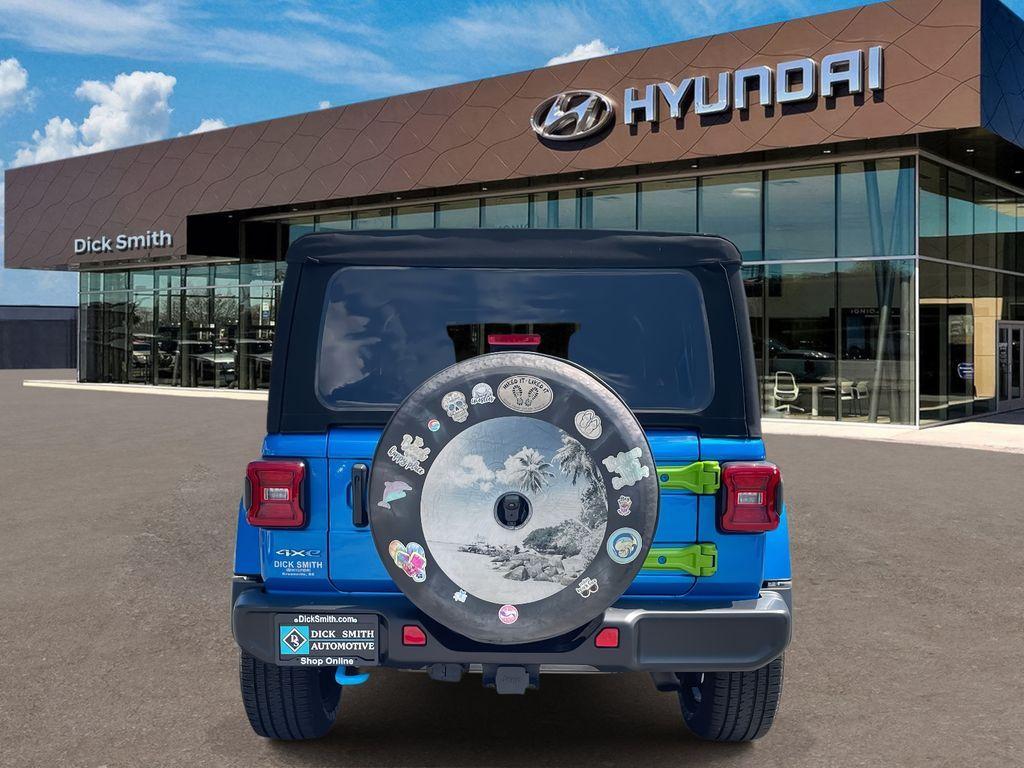 used 2022 Jeep Wrangler Unlimited 4xe car, priced at $31,635