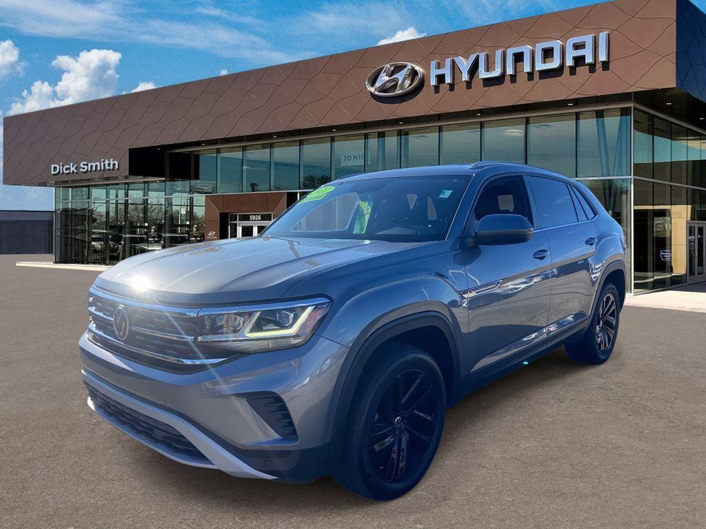 used 2022 Volkswagen Atlas Cross Sport car, priced at $24,995