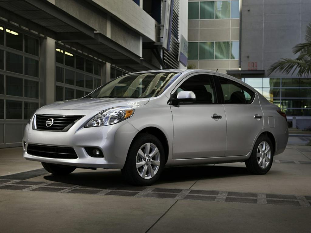 used 2012 Nissan Versa car, priced at $5,994
