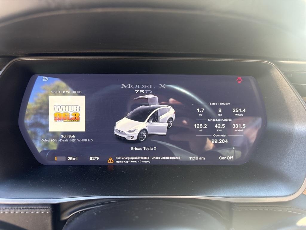 used 2018 Tesla Model X car, priced at $25,000