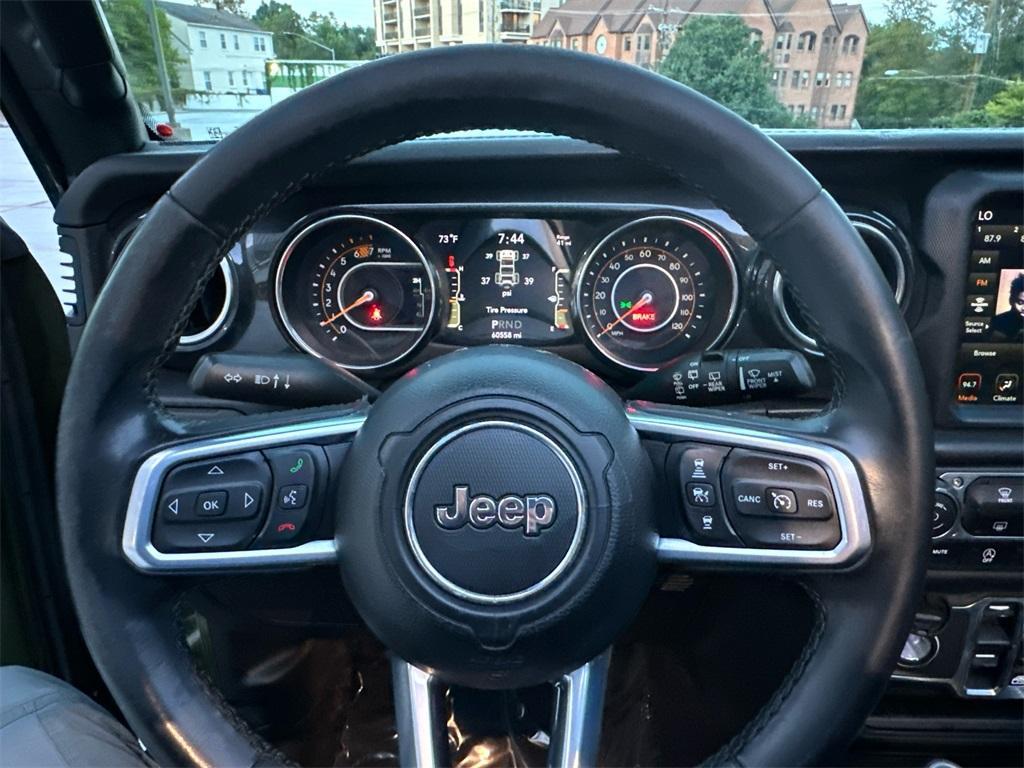 used 2021 Jeep Wrangler Unlimited car, priced at $27,750