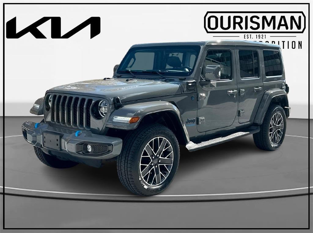 used 2022 Jeep Wrangler Unlimited 4xe car, priced at $38,000
